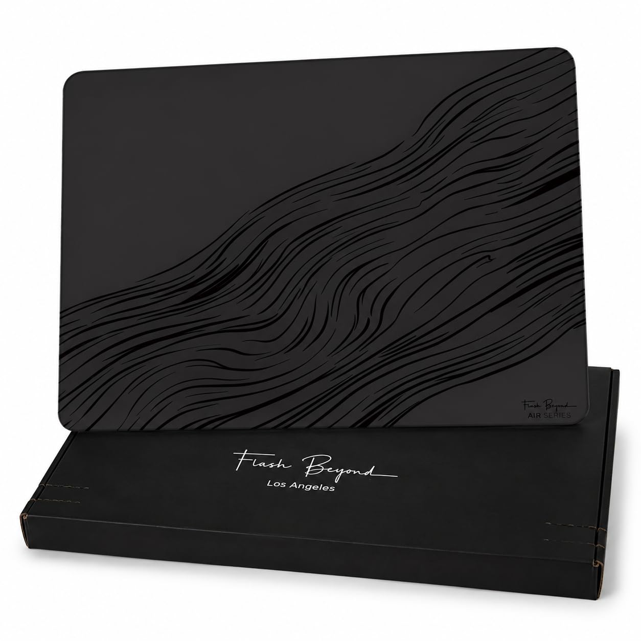 Flash Beyond Air Midnight Flow glass gaming mouse pad